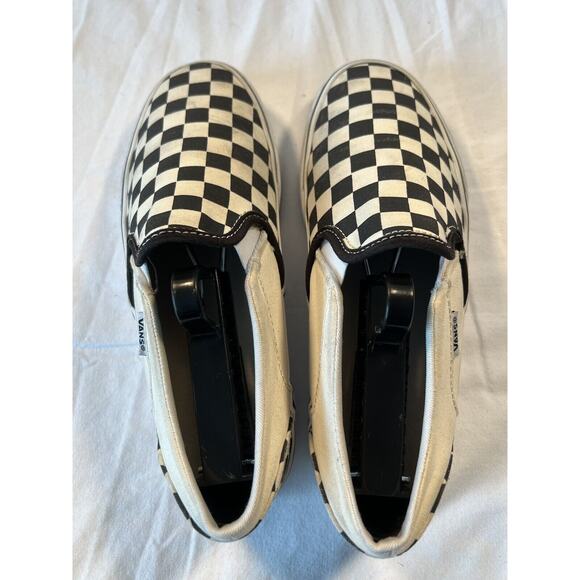 Vans Classic Slip On Sneakers Women's 6.5 Checkerboard Skateboarding Shoes - Picture 8 of 10